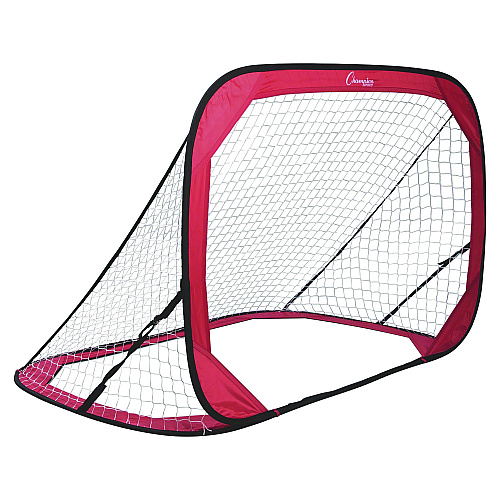 Champion Sports Pop Up Soccer Goal, 72"  x 48", 1.25" dia, Pair (SG64)