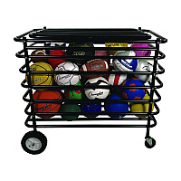 Champion Sports Ultimate Lockable Ball Locker, 24" x 44" x 39", Black (UBX)
