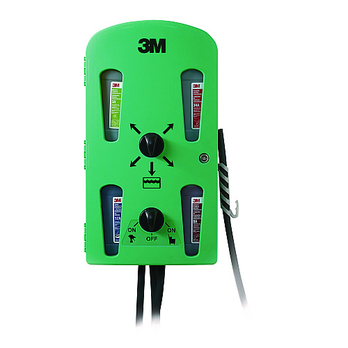 Flow Control System Chemical Dispenser, Action Gap With Pressure Relief Valve, 12.25 X 6.3 X 22.5, Green