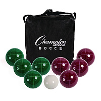 Champion Sports Deluxe Bocce Tournament Set, 4.25