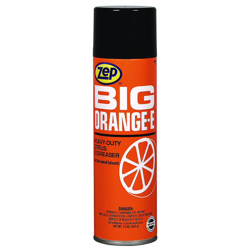 Zep Big Orange-E Aerosol, 15 oz Aerosol Can, 12/Carton (18501)
