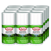 Claire Metered Air Freshener, Rain Forest, 11 oz Aerosol Spray, 12/Carton (114)