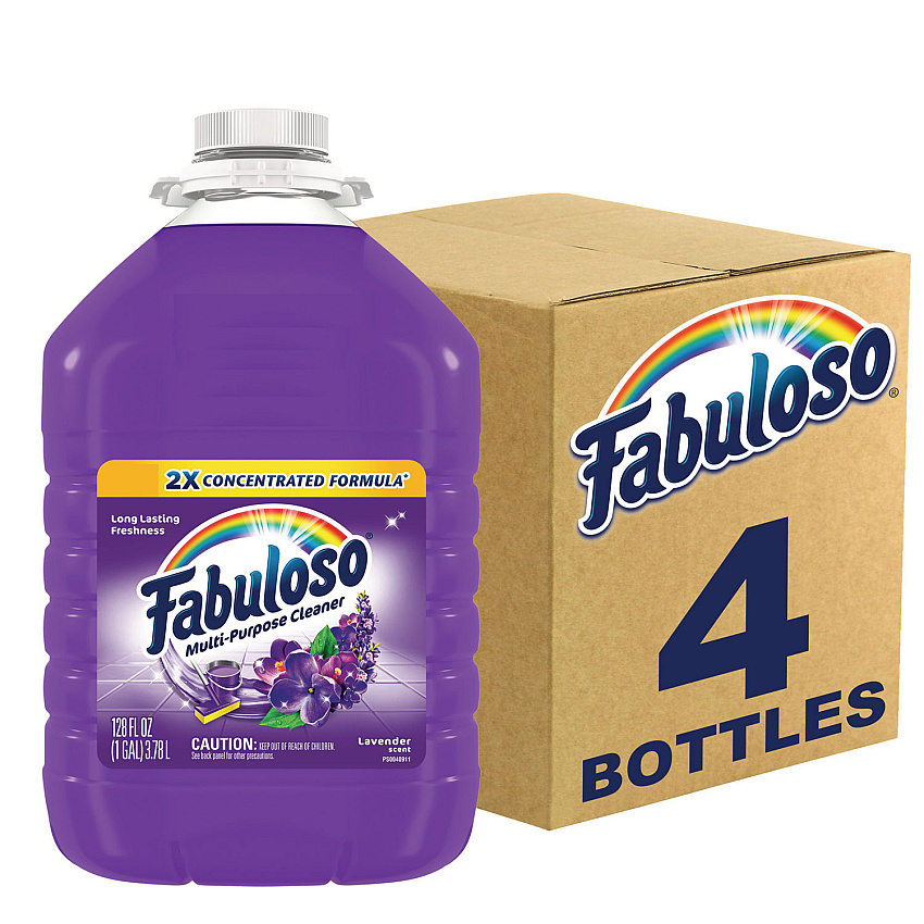 Fabuloso&reg; Multi-Use Cleaner, Lavender Scent, 4 Gallons (53058)
