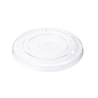 Dixie Cold Drink Cup Lids, Fits 16 oz Plastic Cold Cups, Clear, 100/Sleeve, 10 Sleeves/Carton (CL1424PET)