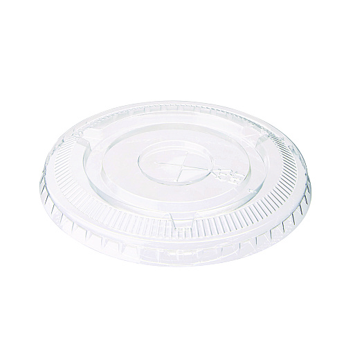Dixie Cold Drink Cup Lids, Fits 9 oz to 12 oz Plastic Cold Cups, Clear, 100/Sleeve, 10 Sleeves/Carton (CL912PET)