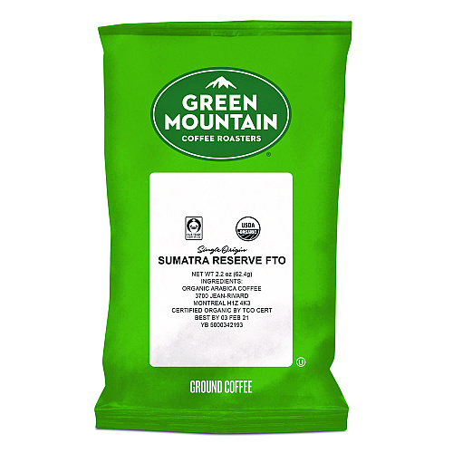 Keurig Sumatra Reserve Fraction Packs, 2.2 oz, 50/Carton (8287)