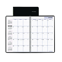 AT-A-GLANCE DayMinder Monthly Planner, Ruled Blocks, 12