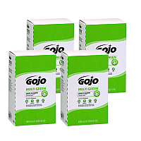 GOJO MULTI GREEN Hand Cleaner Refill, Citrus Scent, 2,000 mL, 4/Carton (7265)