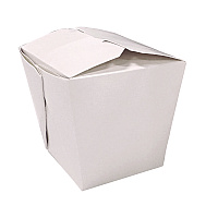 Kari-Out Food Pail, 32 oz, 4 x 3.69 x 4.55, White, Paper, 400/Carton (3103032)