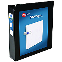 Avery Showcase Economy View Binders with Slant Rings, 3 Rings, 2