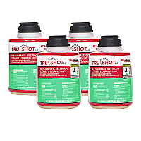 SC Johnson Professional TruShot 2.0 Disinfectant Multisurface Cleaner, Clean Fresh Scent,10 oz Cartridge, 4/Carton (315385)