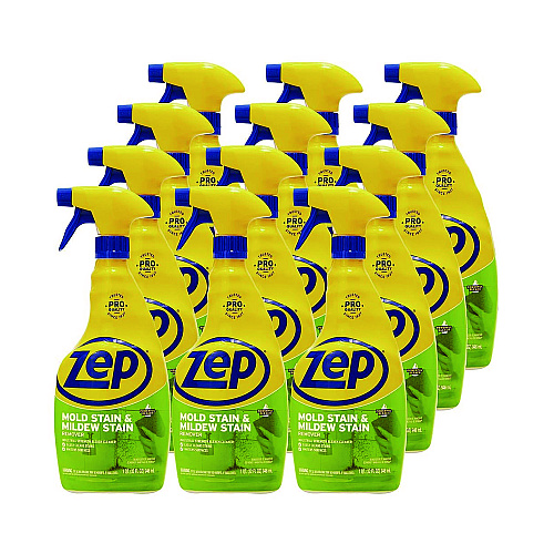 Zep Commercial Mold Stain and Mildew Stain Remover, 32 oz Spray Bottle, 12/Carton (ZUMILDEW32CT)