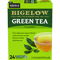 Bigelow Green Tea K-Cup Pack, 24/Box, 4 Box/Carton (6085CT)