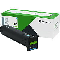 Lexmark 82K0UCG Ultra High-Yield Toner, 55,000 Page-Yield, Cyan