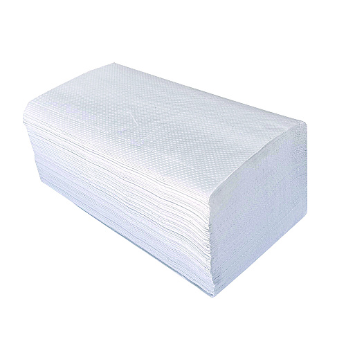 Boardwalk Green Single-Fold Towels, 1-Ply, 9.13 x 10.25, Natural White, 250/Pack, 16 Packs/Carton (52GREEN)