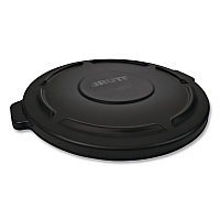 Rubbermaid Commercial BRUTE Self-Draining Flat Top Lids for 32 gal Round BRUTE Containers, 22.25