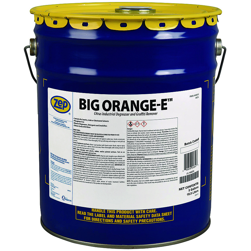 Zep Big Orange E, 5 gal Pail (48535)