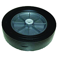 12-inch Wheel For 1.5 Cu Yd Standard Duty Tilt Truck, Black