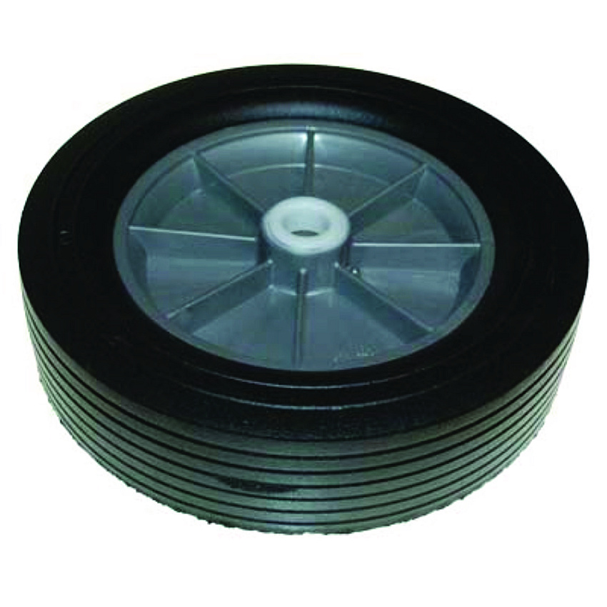 12-inch Wheel For 1.5 Cu Yd Standard Duty Tilt Truck, Black