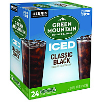 Keurig Classic Black Brew Over Ice Coffee K-Cups, 24/Box (9027)
