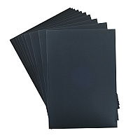 Fome-Cor Pro Foam Board, CFC-Free Polystyrene, 20 x 30, Black Surface and Core, 10/Carton (07020109)