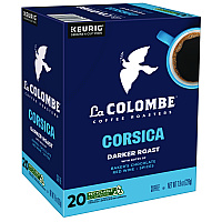La Colombe Coffee K-Cup Pods, Corsica Dark Roast, 20/Box (0328)