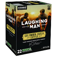 Laughing Man Coffee Colombia Huila K-Cup Pods, 22/Box (8337)