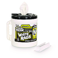 TOOLBOX Z300 Wipers Big Grip Dispenser, 1-Ply, 10 x 12, White, 2/Carton (20420)