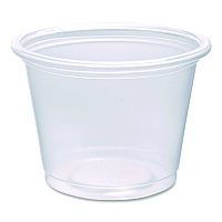 Dart Conex Complements Portion/Medicine Cups, 5.5 oz, Translucent, 125/Bag, 20 Bags/Carton (550PC)