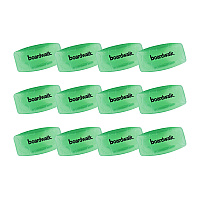 Boardwalk&reg; Eco-Fresh Bowl Clips, Cucumber Melon, Green, 12 Clips (BWKCLIPCME)