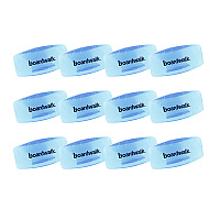 Boardwalk&reg; Eco-Fresh Bowl Clips, Cotton Blossom, Blue, 12 Clips (BWKCLIPCBL)