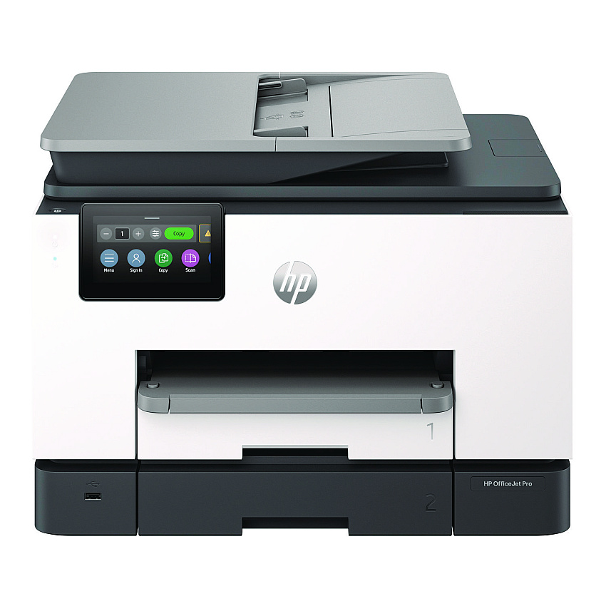 HP OfficeJet Pro 9130b All-in-One Inkjet Printer, Copy/Fax/Print/Scan (4U555A)