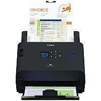 Canon imageFORMULA DR-S250N Scanner, 600 dpi Optical Resolution, 80-Sheet Duplex Auto Document Feeder (6383C002)