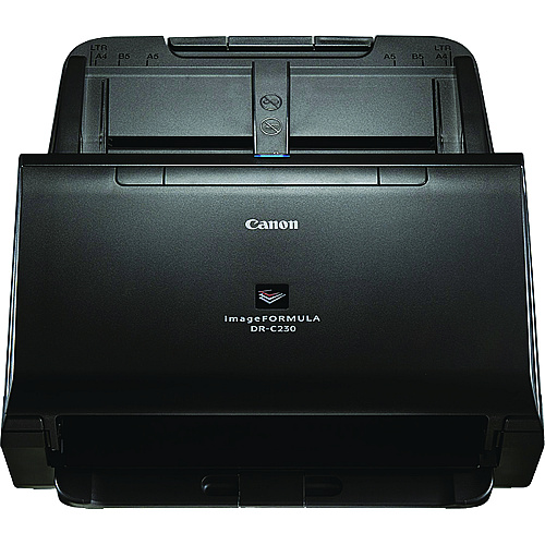 Canon imageFORMULA DR-C230 Scanner, 600 dpi Optical Resolution, 80-Sheet Duplex Auto Document Feeder (2646C002)