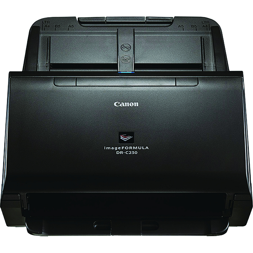 Canon imageFORMULA DR-C230 Scanner, 600 dpi Optical Resolution, 80-Sheet Duplex Auto Document Feeder (2646C002)