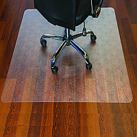 Floortex Cleartex Ultimat Polycarbonate Chair Mat for Hard Floors, 48