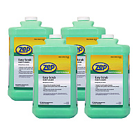 Zep Industrial Hand Cleaner, Easy Scrub, Lemon Scent, 1 gal Bottle, 4/Carton (1049469)