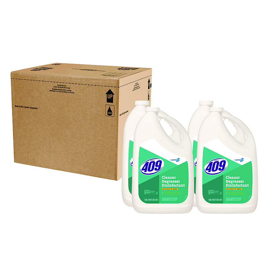 Formula 409 Cleaner Degreaser Disinfectant, Refill, 128 oz Refill, 4/Carton (35300CT)