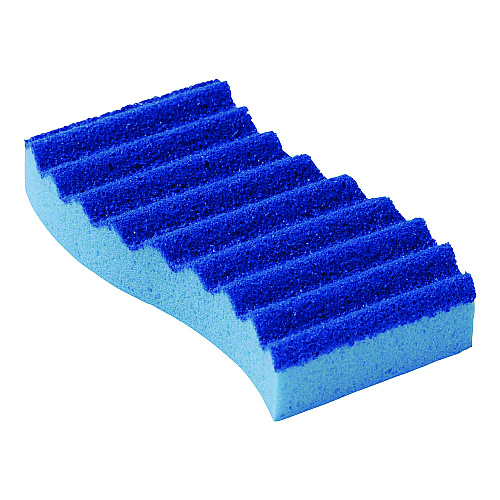 Americo Scrubex Scrub Sponge, 5.63 x 3.38, 0.88" Thick, Blue, 40/Carton (552101)
