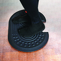 Floortex AFS-TEX 2000X Anti-Fatigue Mat, 20  x 32, Black (FCA22032XBK)