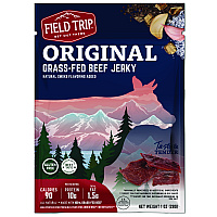 Field Trip Beef Jerky, Original, 1 oz Bag, 12 Bags/Carton (FLD00503)