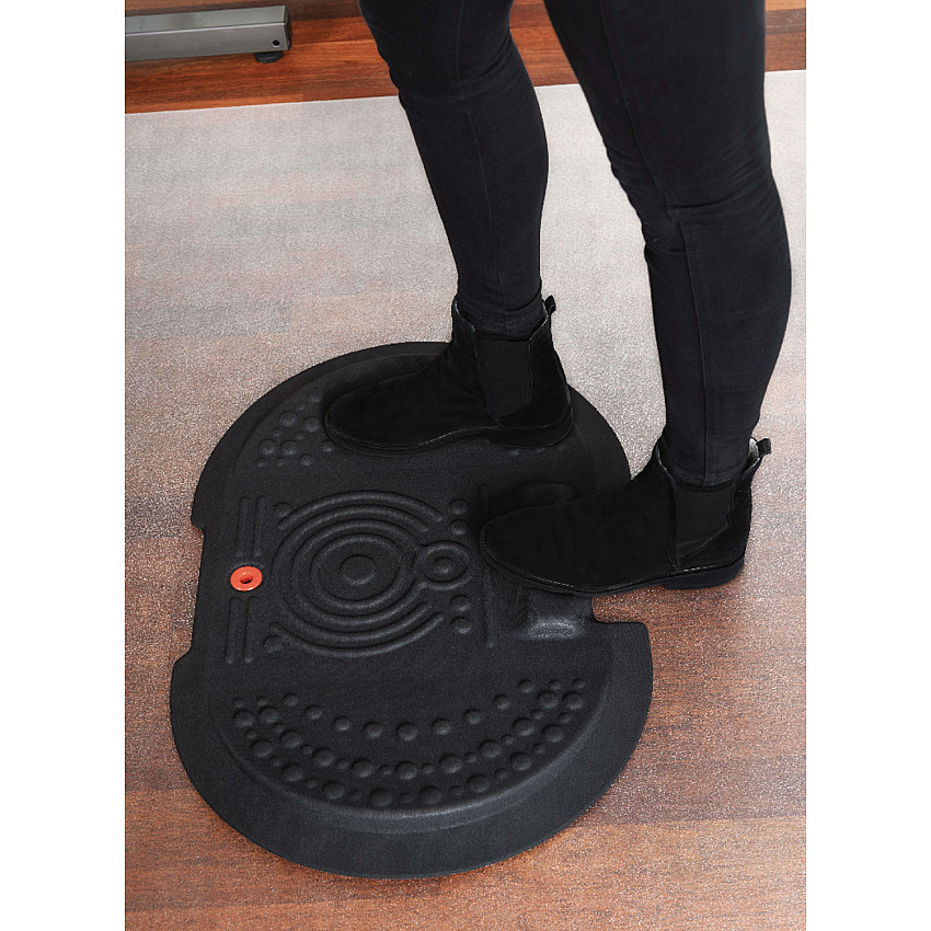 Floortex AFS-TEX 4000 Anti-Fatigue Mat, 20 x 30, Midnight Black (FCA42030XBK)
