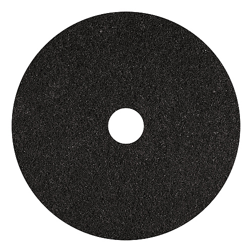 Americo Stripping Pads, 12" Diameter, Black, 5/Carton (400112)