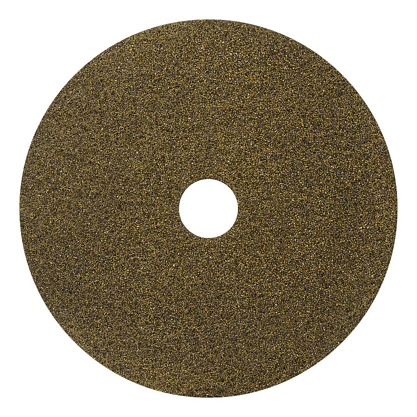 Americo Black Diamond 1500 Grit Diamond Pad, 20" Diameter, Black/Yellow, 2/Carton (442320)