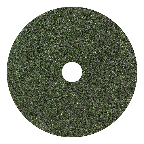 Americo Black Diamond 3000 Grit Diamond Pad, 20" Diameter, Black/Green, 2/Carton (442420)