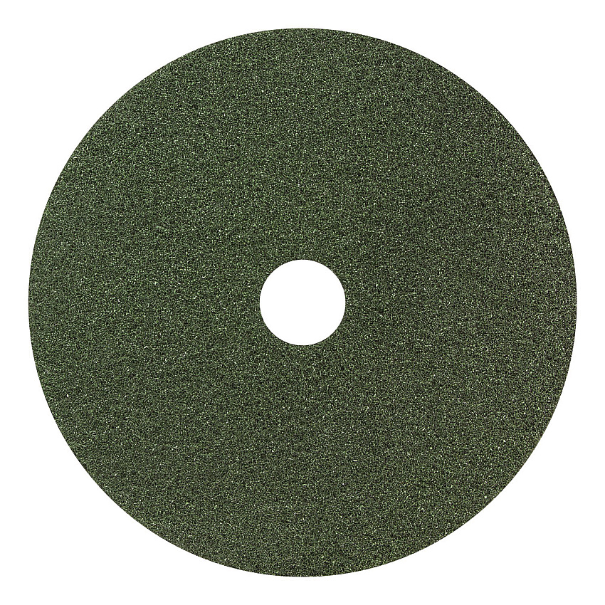 Americo Black Diamond 3000 Grit Diamond Pad, 20" Diameter, Black/Green, 2/Carton (442420)