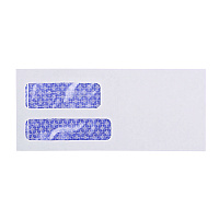 ComplyRight W-2 5210 And 5211 3-Up Double Window Self-Seal Envelope - 100/Pack