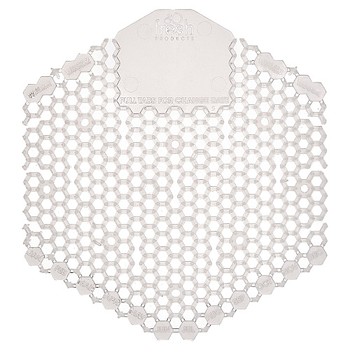 Fresh Products The Wave Urinal Deodorizer, Honeysuckle Scent, 58 g, Clear, 10/Box, 6 Boxes/Carton (3WDS60HON)