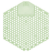 Fresh Products The Wave Urinal Deodorizer, Urinal Screens, Herbal Mint Scent, 58 g, 10/Box, 6 Boxes/Carton (3WDS60MIN)