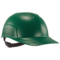 ergodyne Skullerz 8951 Vented Hard Shell Bump Cap, Short Brim, Green (23982)